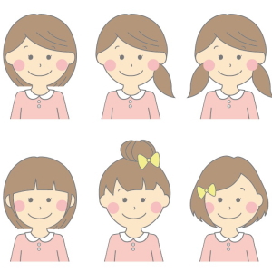 高校生 女の子 髪型 イラスト 簡単 Khabarplanet Com