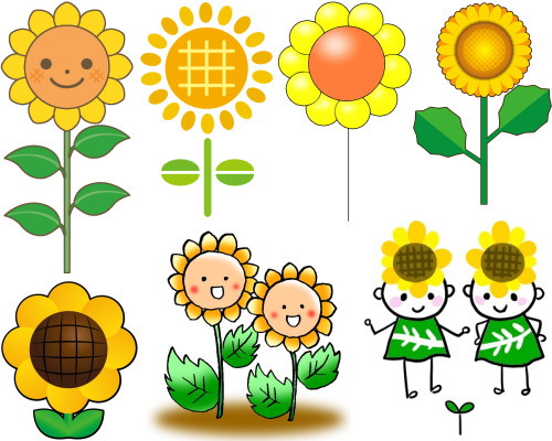 sunflower 7 kawaii