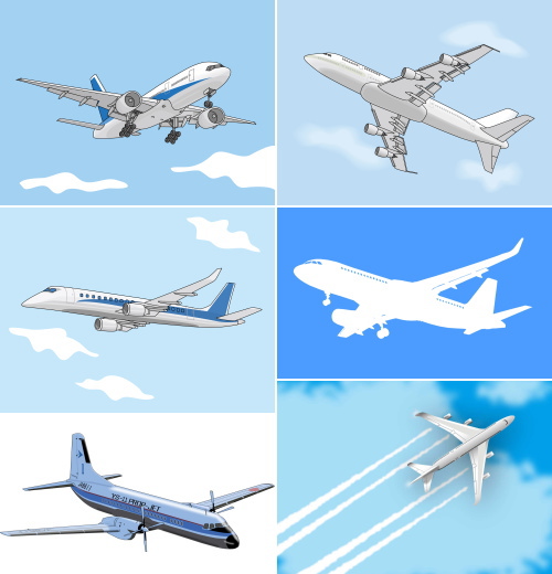 無料ダウンロード かっこいい 飛行機 雲 イラスト Freemuryoqcwewz