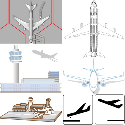 飛行機 イラスト 無料素材 かわいいおしゃれ画像からリアル飛行機