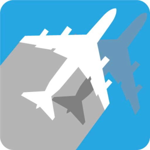 飛行機 イラスト 簡単 右向き