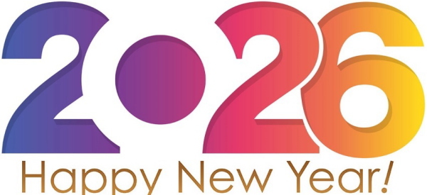 年賀状　2026　無料イラスト素材　タイトル